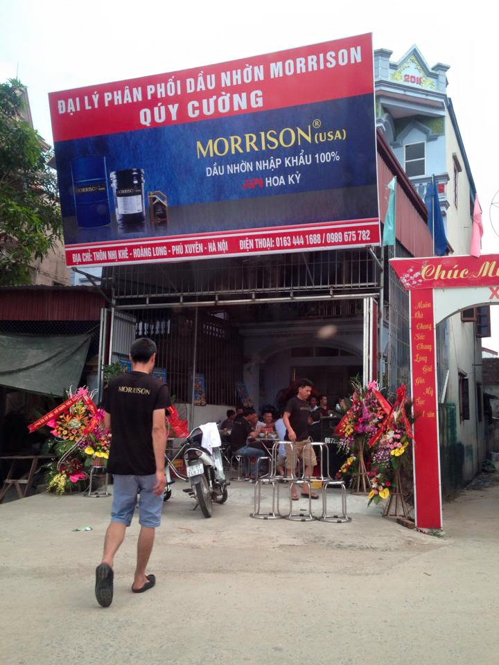 MORRISON KHAI TRƯƠNG ĐẠI LÝ GARA QUÝ CƯỜNG