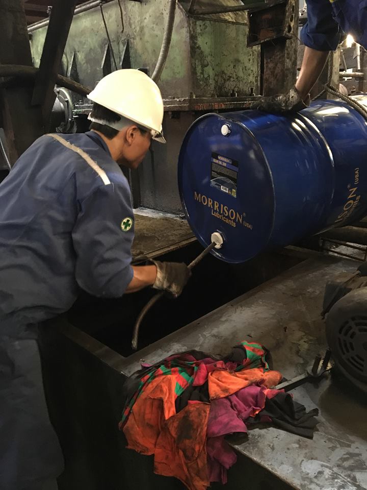 Cung cấp dầu cho nhà máy thép Việt Úc - Hải Phòng