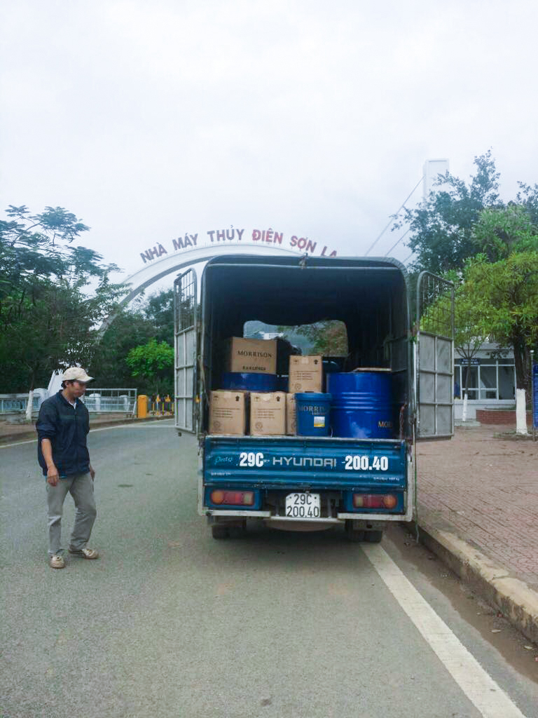 MORRISON CHÍNH LÀ ĐƠN VỊ CUNG CẤP DẦU CHO NHÀ MÁY THỦY ĐIỆN SƠN LA
