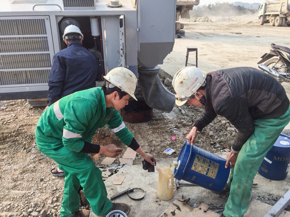 MORRISON CUNG CẤP DẦU CHO TẬP ĐOÀN XI MĂNG CÔNG THANH