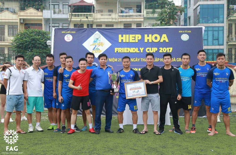 FC MORRISON TRONG GIẢI BÓNG ĐÁ HIỆP HÒA FRIENDLY CUP 2017