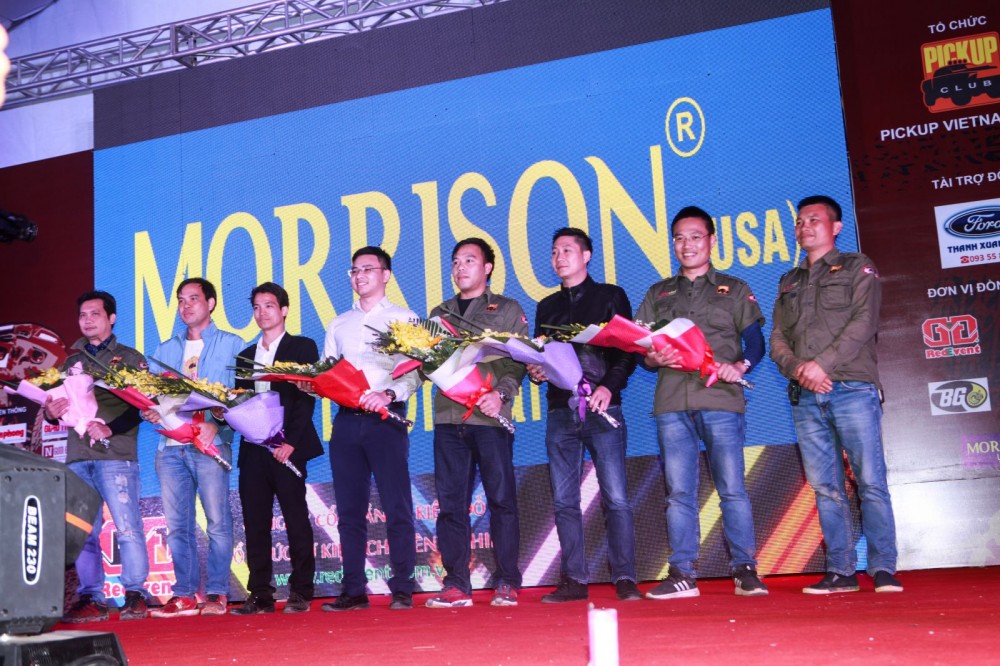 MORRISON HÂN HẠNH LÀ MỘT TRONG NHỮNG NHÀ TÀI TRỢ CHÍNH CỦA KING OF PICKUP 2017