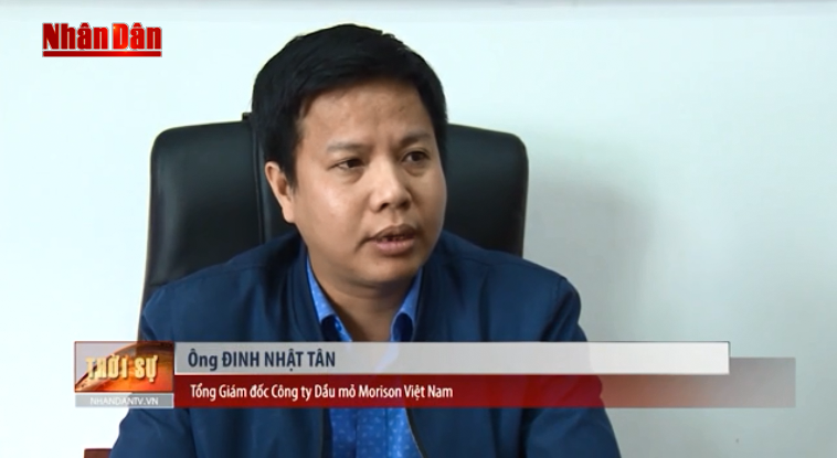 TỔNG GIÁM ĐỐC MORRISON VIỆT NAM TRẢ LỜI PHỎNG VẤN KÊNH TRUYỀN HÌNH NHÂN DÂN